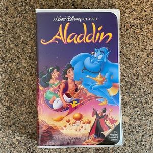 Aladdin Disney Black Diamond Edition VHS